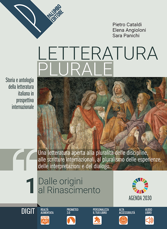 Letteratura plurale - Vol.1 + Liberi di scrivere + Antologia della Commedia + Alfabeto digitale